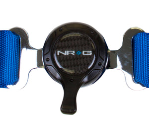 NRG 4PT 2in. Seat Belt Harness / Cam Lock - Blue