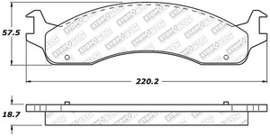 StopTech Street Select Brake Pads