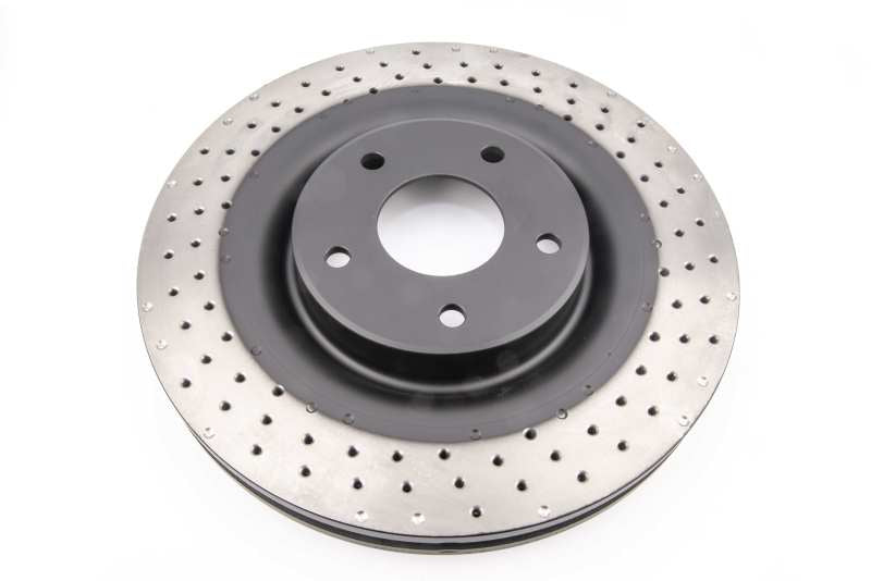 DBA 05-13 Chevrolet Corvette Front 4000 Series Cross Drilled Rotor