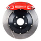 StopTech 92-00 Lexus SC300 Rear BBK Red ST-60 Calipers Slotted 355x32mm Rotors/Pads/SS Line