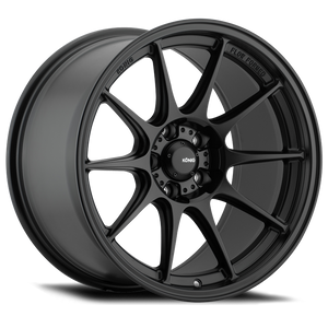 Konig Dekagram 18x8.5 5x114.3 ET35 Semi-Matte Black