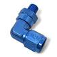 Russell Performance -6 AN 90 Degree Female to Male 1/8in Swivel NPT Fitting