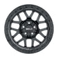 Weld Off-Road W105 17X9.0 Cinch 5X114.3 5X127 ET00 BS5.00 Gloss Black MIL 78.1