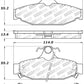 StopTech Performance Brake Pads