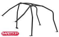 Cusco Safety 21 6-Point Around BLK Roll Cage 89-94 R32 Nissan Skyline (S/O/No Cancel)