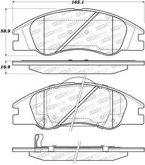 StopTech Street Brake Pads