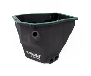 Torque Solution HD Oil Pan: Subaru EJ20/EJ25 - Black