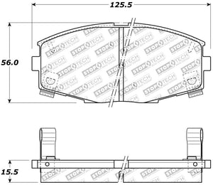 StopTech Performance 87-92 MK3 Supra Front Brake Pads