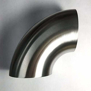 Stainless Bros 2.0in Diameter 1D / 1-3/8in CLR 90 Degree Bend No Leg Mandrel Bend