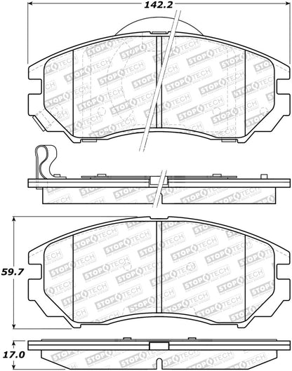 StopTech Street Brake Pads