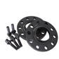 ISC Suspension BMW 5x120 Hub Centric (72.6 Hub Bore) Wheel Spacers 15mm Black (Pair)