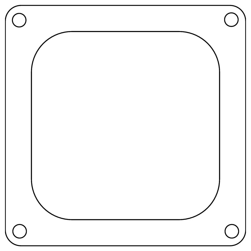 Cometic Holley 4500 Dominator .047in Fiber Carburetor Gasket - 4.775in x 4.775in - Open Plenum