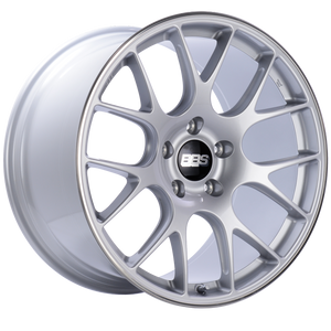 BBS CH-R 20x11.5 5x130 ET47 CB71.6 Brilliant Silver Polished Rim Protector Wheel