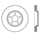 StopTech 03-09 Lincoln Town Car / 03-09 Mercury Grand Marquis Front Right Slotted & Drilled Rotor