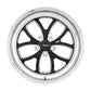 Weld S76 17x10 / 5x115mm BP / 5.2in. BS Black Wheel (High Pad) - Non-Beadlock