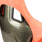 NRG FRP Bucket Seat ULTRA Edition W/ Grey Pearlized Back / Peach Microfiber Material - Large