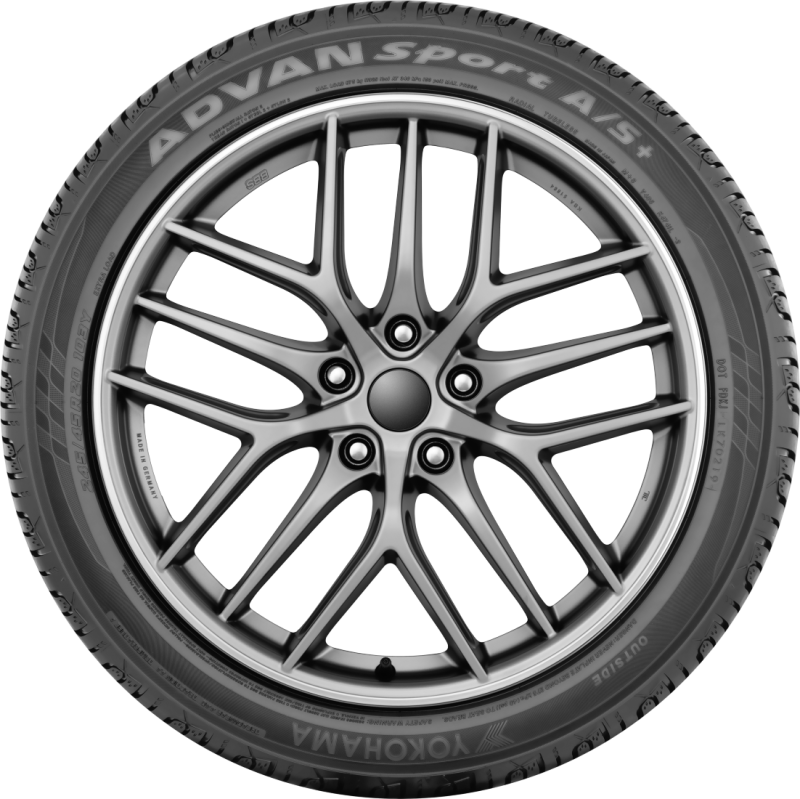 Yokohama Advan Sport A/S+ Tire - 255/45R19 104W