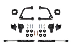 Fabtech 2022 Tundra 4WD 3in UCA Kit w/Uniballs & Fr Shk Spcrs & Rr Air Bag Spcrs & Rr Stealth Shock