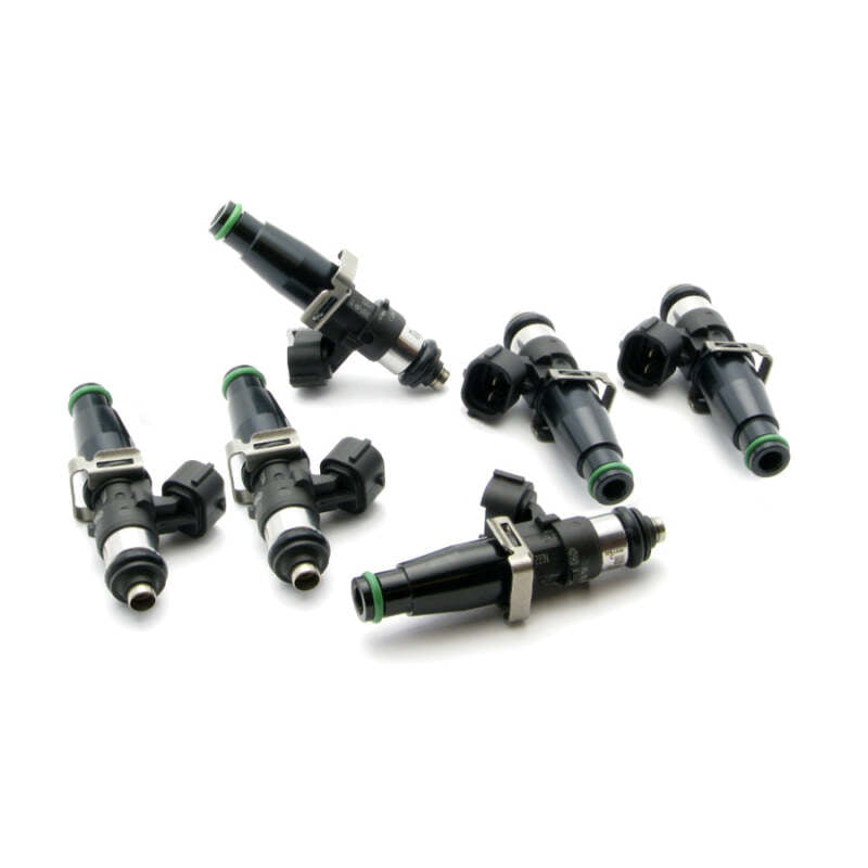 DeatschWerks Set of 6 High Impedance 2400cc Injectors for Toyota Supra TT 93-98 Top Feed Conversion