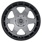 Weld Off-Road Ridge 20x9 - 5x127 / 5x139.7 BP - ET0 - 87.1mm CB - Satin Gunmetal Wheel (Black Ring)