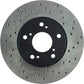 StopTech 06-18 Honda Civic Cryo Drilled Sport Left Front Rotor