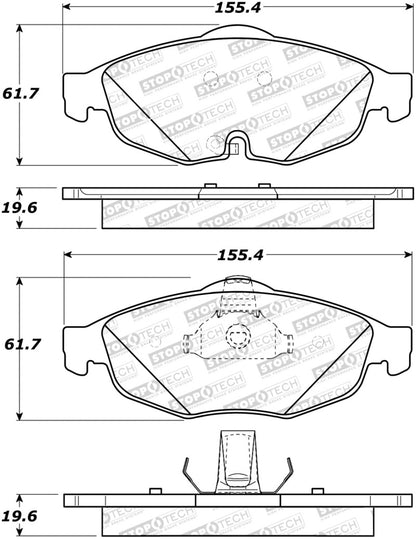 StopTech Street Brake Pads