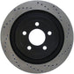 StopTech Cross Drilled Sport Brake Rotor - 2015 Ford Mustang - Rear Left