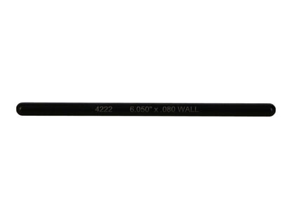 Manley Push Rod - 5/16 Dia - 8.250in L - 0.080 Wall - 4130 Chrome Moly - Swedged End - Single