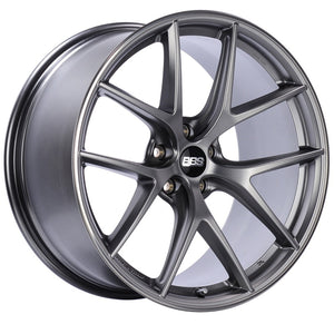 BBS CI-R 19x9 5x120 ET44 Platinum Satin Rim Protector Wheel -82mm PFS/Clip Required