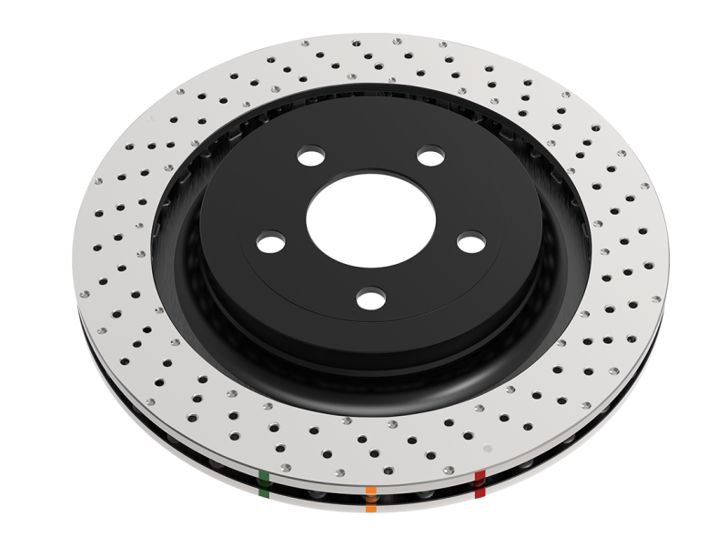 DBA 22-23 Hyundai Elantra N/Kona N Front 4000 Series Drilled/Dimpled Rotor (360x32mm)