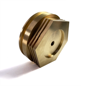 Ticon Industries Tig Aesthetics 3in Universal V-Band Heat Sink w/ Purge - Tellurium Copper