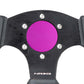 NRG Horn Delete Plate Flush Fitting - Purple