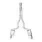 Stainless Works 2024 Mustang GT Catback Dual Tips Redline Sound H-Pipe Performance Connect Exhaust