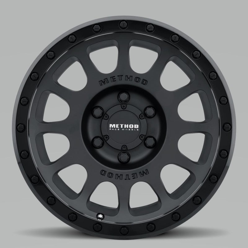 Method MR305 NV 17x8.5 0mm Offset 5x5 94mm CB Double Black Wheel