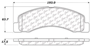 StopTech 99-04 Ford F-250 / 00-05 Excursion / 99-04 F-350 Super Duty Front Truck & SUV Brake Pads