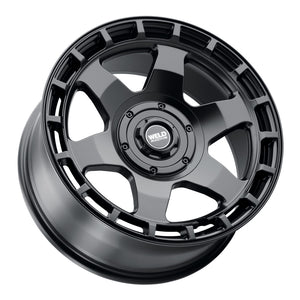 Weld Off-Road Ridge 20x9 - 5x127 / 5x139.7 BP - ET0 - 87.1mm CB - Satin Black Wheel