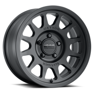 Method MR703 17x8.5 35mm Offset 5x150 110.5mm CB Bead Grip Matte Black Wheel