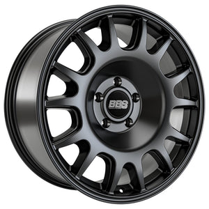 BBS TS-R 20x9in - 5x120 - 72.56 CB - ET30 - Satin Black Wheel