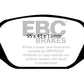 EBC 10-11 Fiat 500 1.4 (Bosch Calipers) Yellowstuff Rear Brake Pads