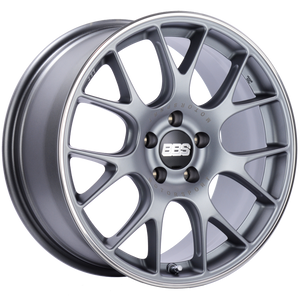 BBS CH-R 18x8.5 5x112 ET47 Brilliant Silver Polished Rim Protector Wheel -82mm PFS/Clip Required