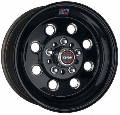 Weld Draglite 15x10/ 5x4.5/4.75 BP / 4.5in BS Gloss Black Wheel
