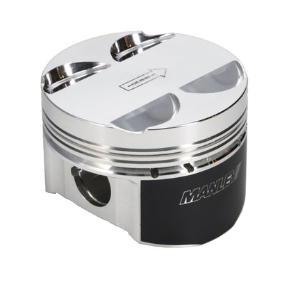 Manley Mitsubishi 2.0L 4G63 Piston Set - 85.00mm Bore 1.375in CH, -8.00 CC