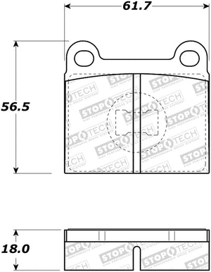 StopTech Street Brake Pads