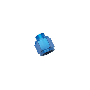 Russell Performance -4 AN Flare Cap (Blue)