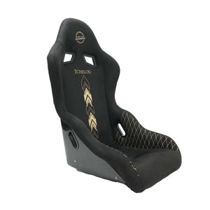 NRG FRP Bucket Seat - Echelon Light Weight - Gold Stitching - Large