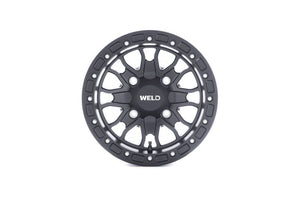 Weld UTV RF Series Raptor U500 15x10 Raptor Beadlock 4x156 5BS Satin BLK