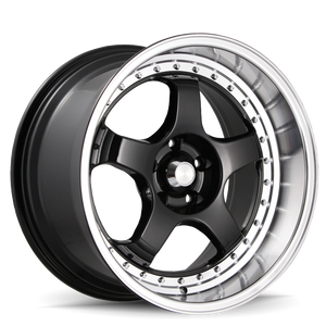 Konig SSM 18x8 5x114.3 ET45 Gloss Black w/ Machined Lip