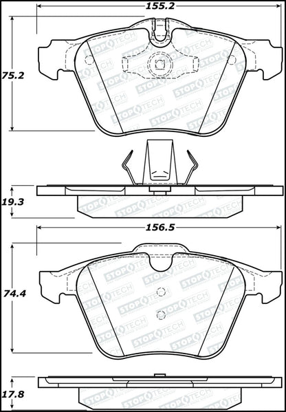 StopTech Street Brake Pads