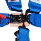 NRG SFI 16.1 5PT 3in. Seat Belt Harness / Latch Link - Blue