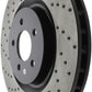 StopTech Drilled Sport Brake Rotor